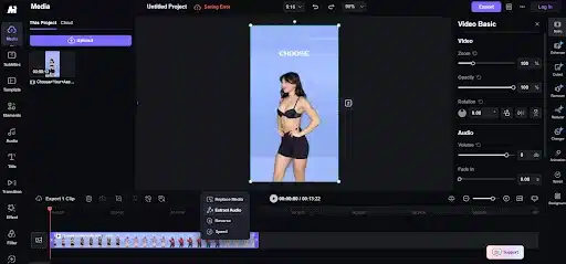 extract and remove audio